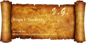 Vogel Godvin névjegykártya